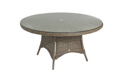 150cm Mayfair Round Dining Table with 8 Dining Chairs