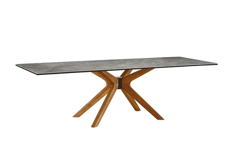 160cm Ravello Dining Table with 6 Ferrara Dining Chairs