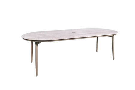 240cm Marseille Oval Dining Table with 8 Dining Armchairs