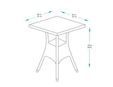 CLEARANCE | 80cm Kensington Square Bar Table