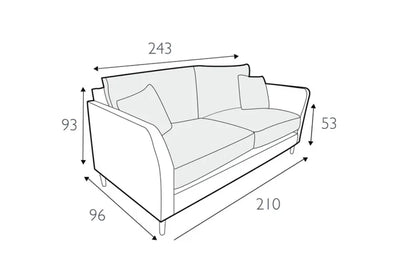 Ashford 4 Seater Sofa