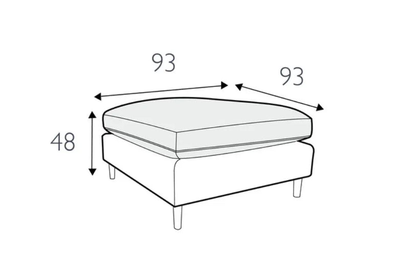 Ashford Large Footstool
