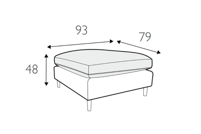 Ashford Medium Footstool