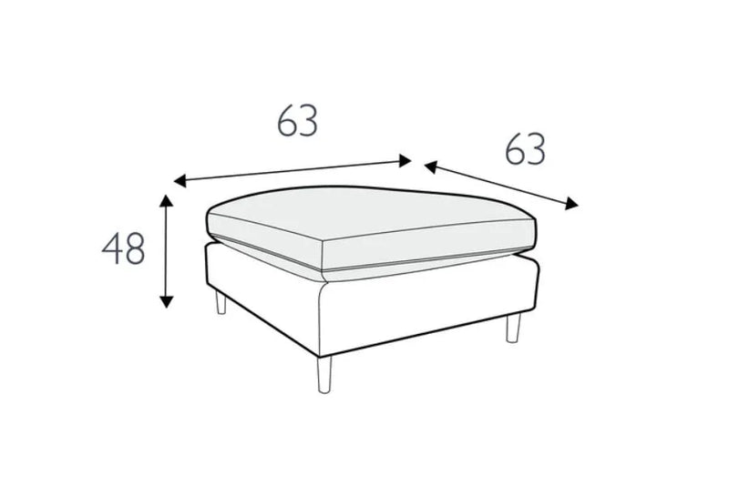 Ashford Small Footstool