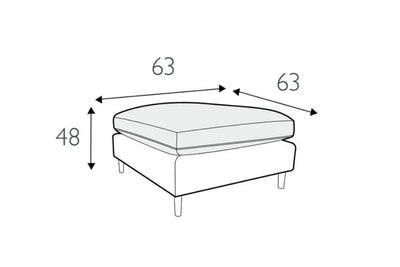 Ashford Small Footstool