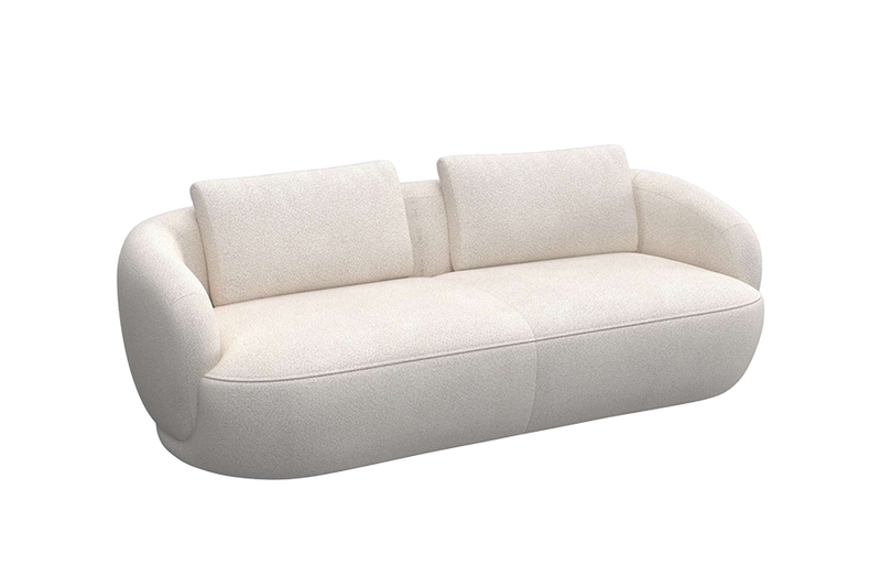 Aurelo Curve 3 Seater Sofa