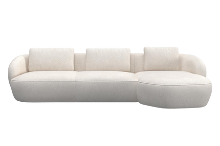 Aurelo Curve Large Left Hand Chaise Sofa