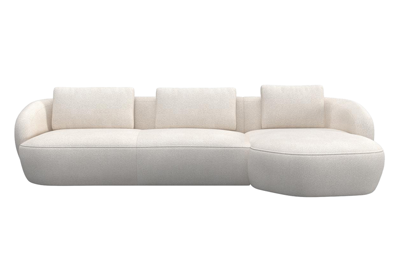 Aurelo Curve Large Left Hand Chaise Sofa