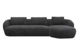 Aurelo Curve Large Left Hand Chaise Sofa