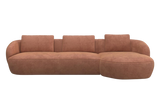 Aurelo Curve Large Left Hand Chaise Sofa