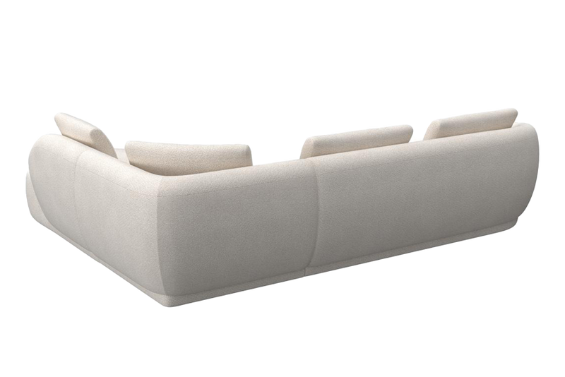 Aurelo Curve Large Left Hand Open Ended Corner Sofa