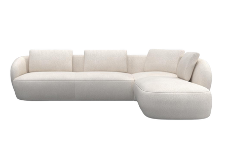 Aurelo Curve Large Left Hand Open Ended Corner Sofa