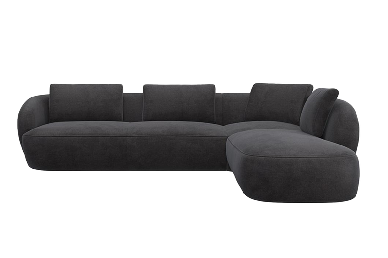 Aurelo Curve Large Left Hand Open Ended Corner Sofa