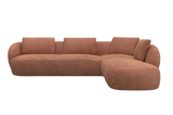 Aurelo Curve Large Left Hand Open Ended Corner Sofa