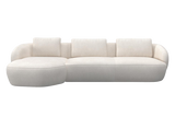 Aurelo Curve Large Right Hand Chaise Sofa