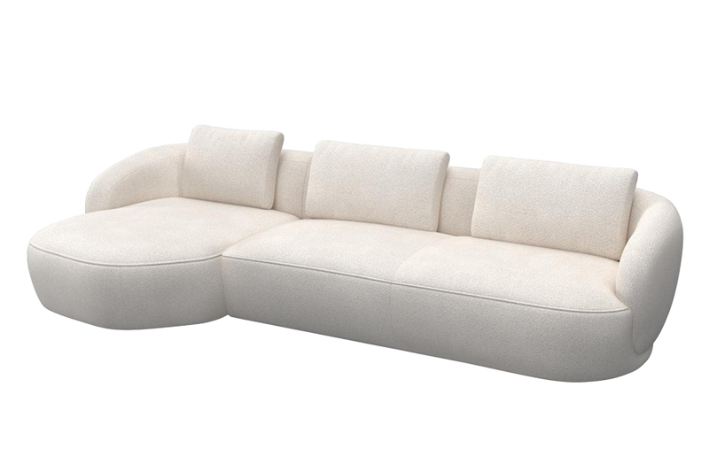Aurelo Curve Large Right Hand Chaise Sofa