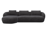 Aurelo Curve Large Right Hand Chaise Sofa