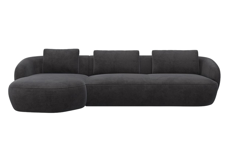 Aurelo Curve Large Right Hand Chaise Sofa