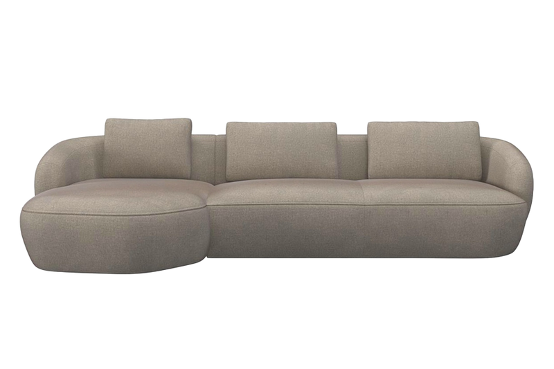 Aurelo Curve Large Right Hand Chaise Sofa