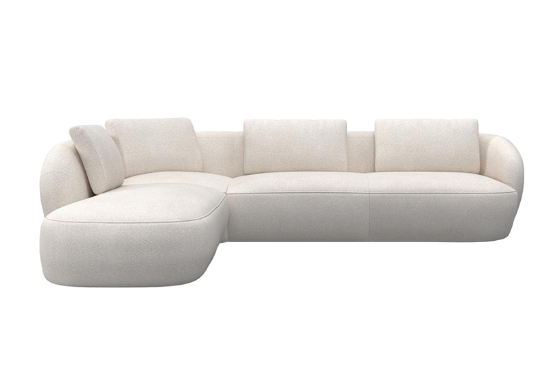 Aurelo Curve Large Right Hand Open Ended Corner Sofa