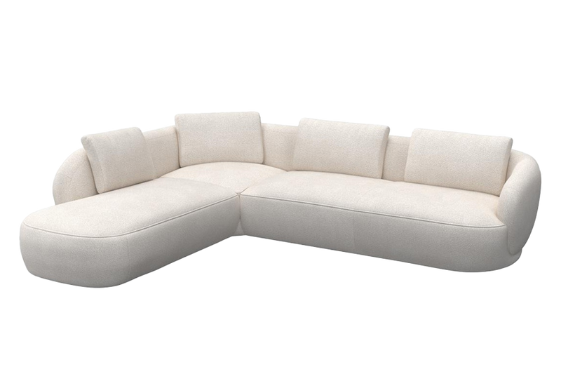 Aurelo Curve Large Right Hand Open Ended Corner Sofa