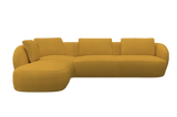 Aurelo Curve Large Right Hand Open Ended Corner Sofa