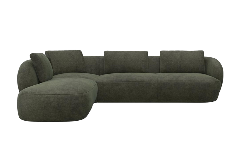 Aurelo Curve Large Right Hand Open Ended Corner Sofa