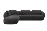 Aurelo Curve Large Right Hand Open Ended Corner Sofa