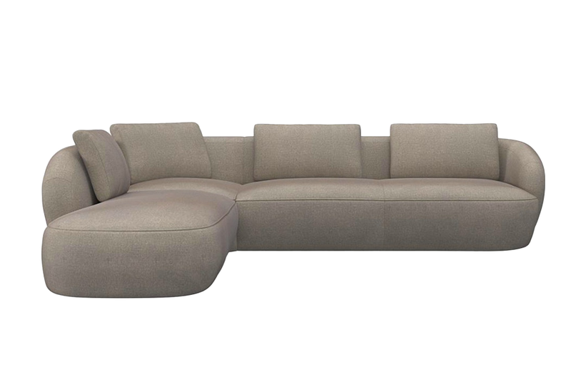 Aurelo Curve Large Right Hand Open Ended Corner Sofa