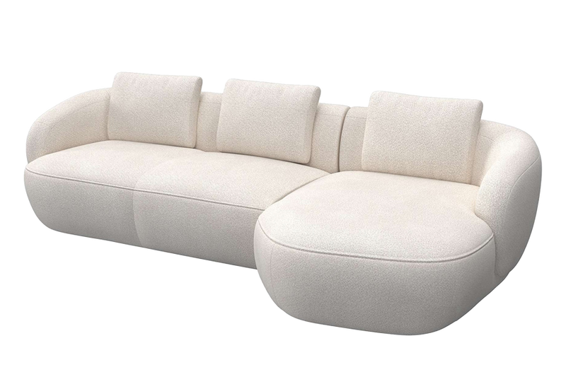 Aurelo Curve Medium Left Hand Chaise Sofa