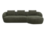Aurelo Curve Medium Left Hand Chaise Sofa