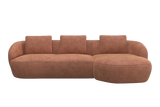 Aurelo Curve Medium Left Hand Chaise Sofa