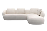 Aurelo Curve Medium Left Hand Open Ended Corner Sofa