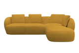 Aurelo Curve Medium Left Hand Open Ended Corner Sofa