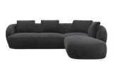 Aurelo Curve Medium Left Hand Open Ended Corner Sofa
