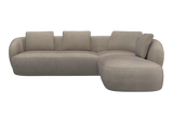Aurelo Curve Medium Left Hand Open Ended Corner Sofa