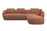 Aurelo Curve Medium Left Hand Open Ended Corner Sofa