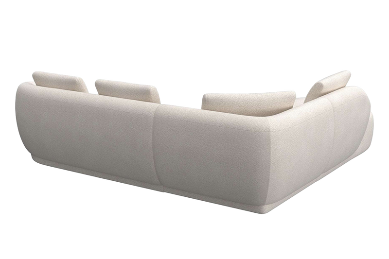 Aurelo Curve Medium Right Hand Open Ended Corner Sofa