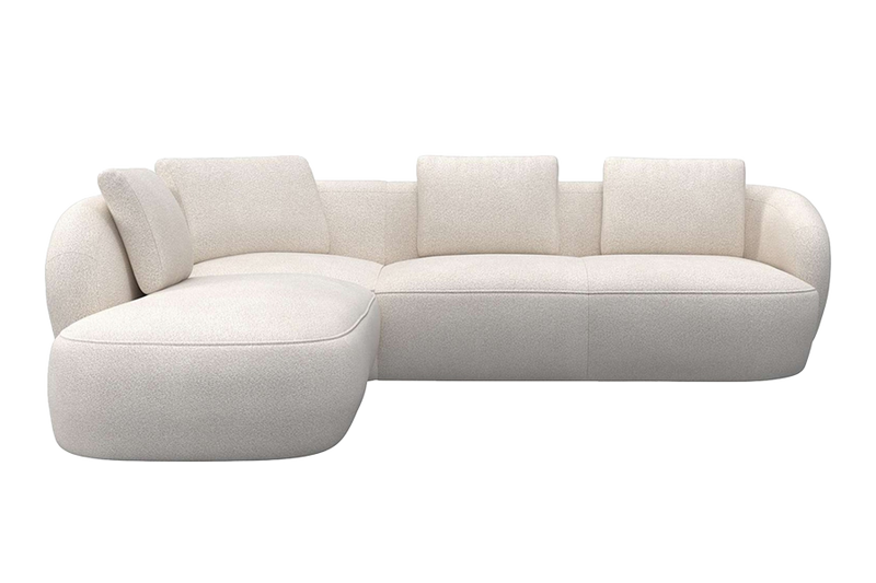 Aurelo Curve Medium Right Hand Open Ended Corner Sofa