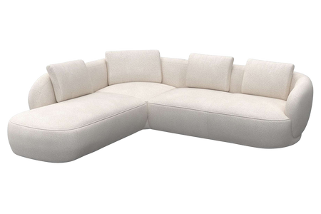 Aurelo Curve Medium Right Hand Open Ended Corner Sofa