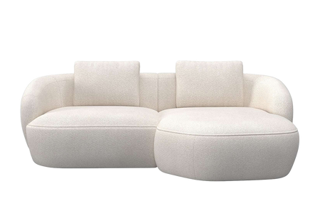 Aurelo Curve Small Left Hand Chaise Sofa