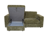 Aurelo Quiet One-Seat Sofa with Chaise Set VII