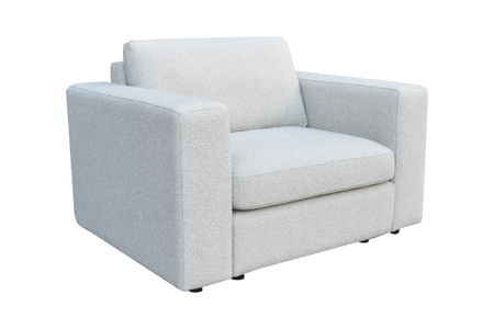 Aurelo Quiet Lounge Chair with Footrest Set XII