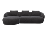 Aurelo Curve Medium Right Hand Chaise Sofa