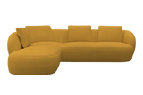Aurelo Curve Medium Right Hand Open Ended Corner Sofa