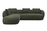 Aurelo Curve Medium Right Hand Open Ended Corner Sofa