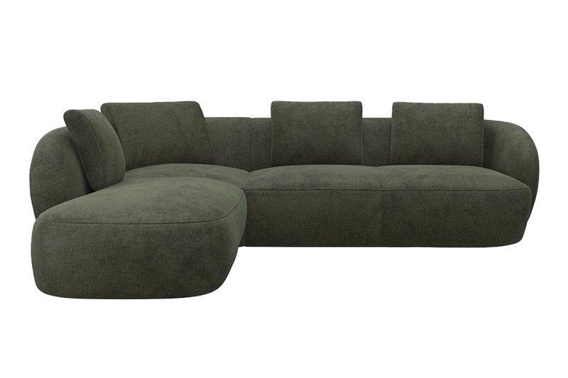 Aurelo Curve Medium Right Hand Open Ended Corner Sofa