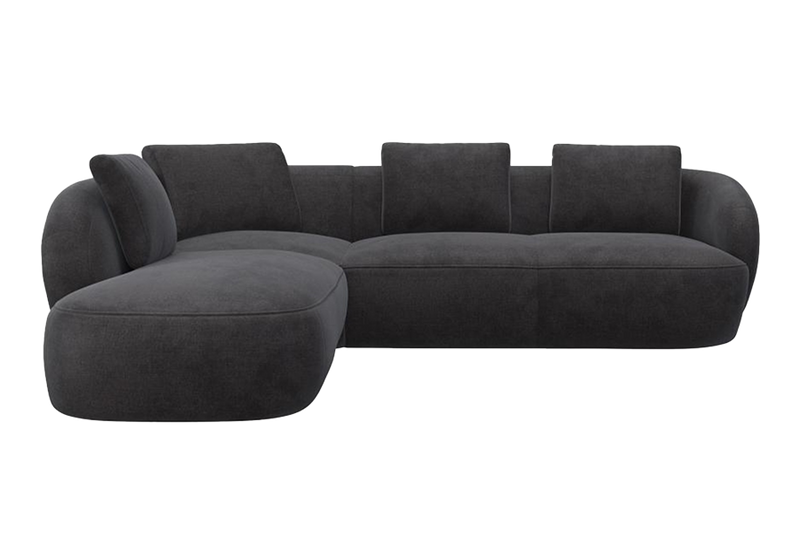 Aurelo Curve Medium Right Hand Open Ended Corner Sofa