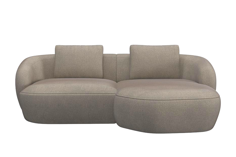 Aurelo Curve Small Left Hand Chaise Sofa
