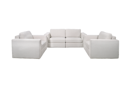 Aurelo Quiet Sofa & Two Lounge Chairs Set VI